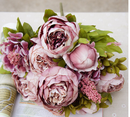 "Pioenen - Kunstbloemen - Stijlvolle Woondecoratie"