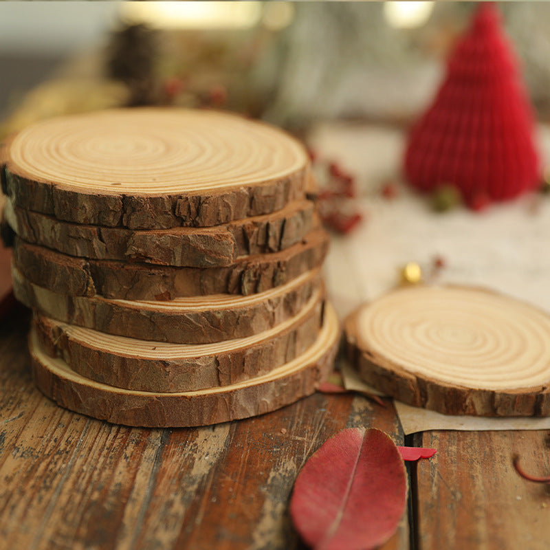 Mini Houten Dienblad/Houten Schijfjes